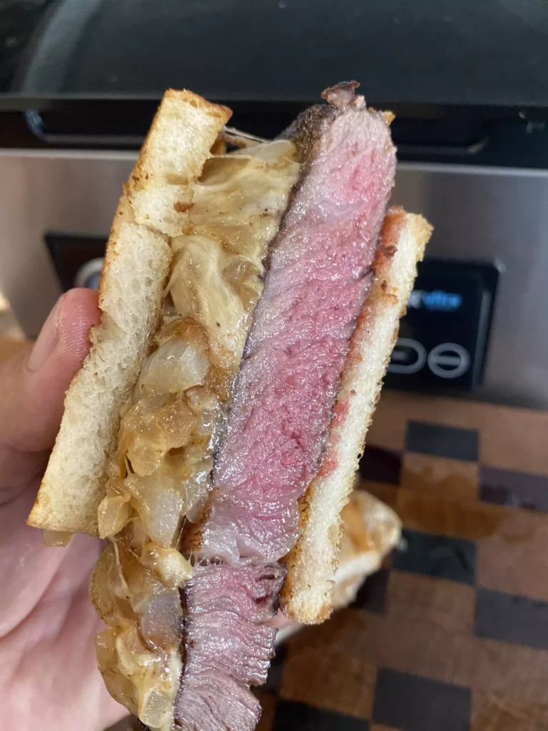 sous vide ribeye