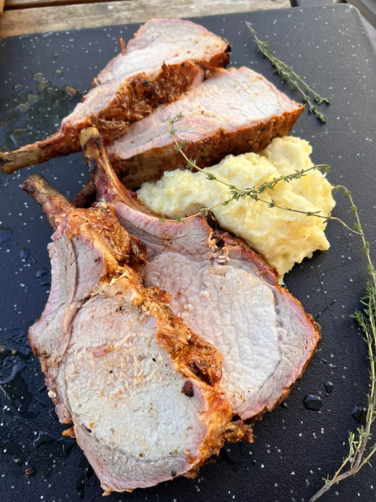 smoked pork roast