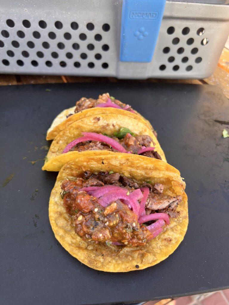 carne asada tacos