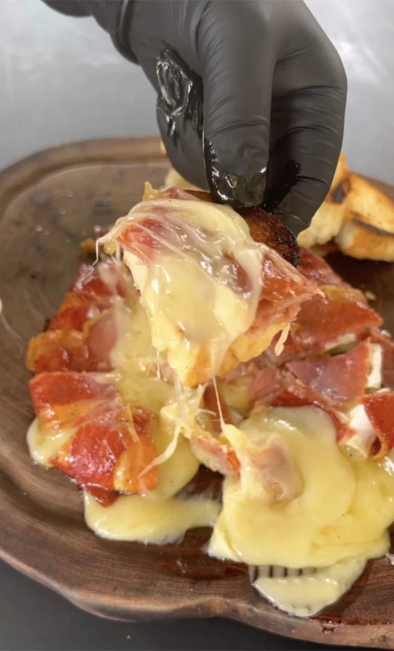 Smoked Prosciutto Wrapped Brie Cheese