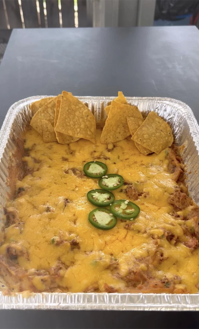 Smoked Pulled Pork Queso