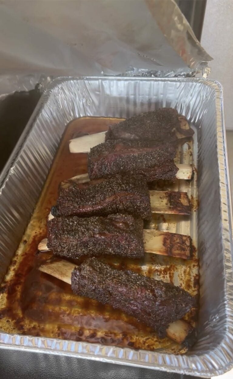 Individually Smoked Beef Ribs