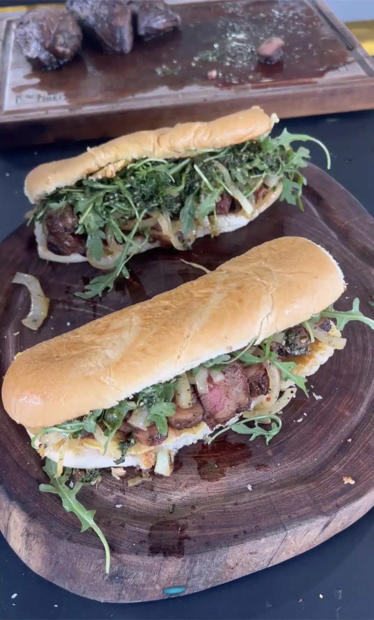 picanha steak sandwiches