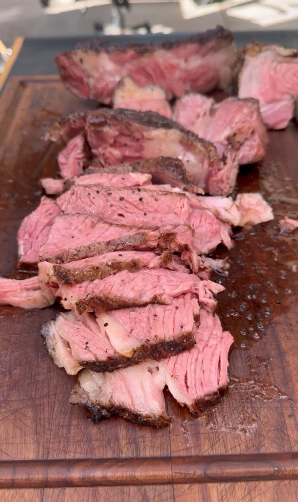 grilled steaks for the sliders