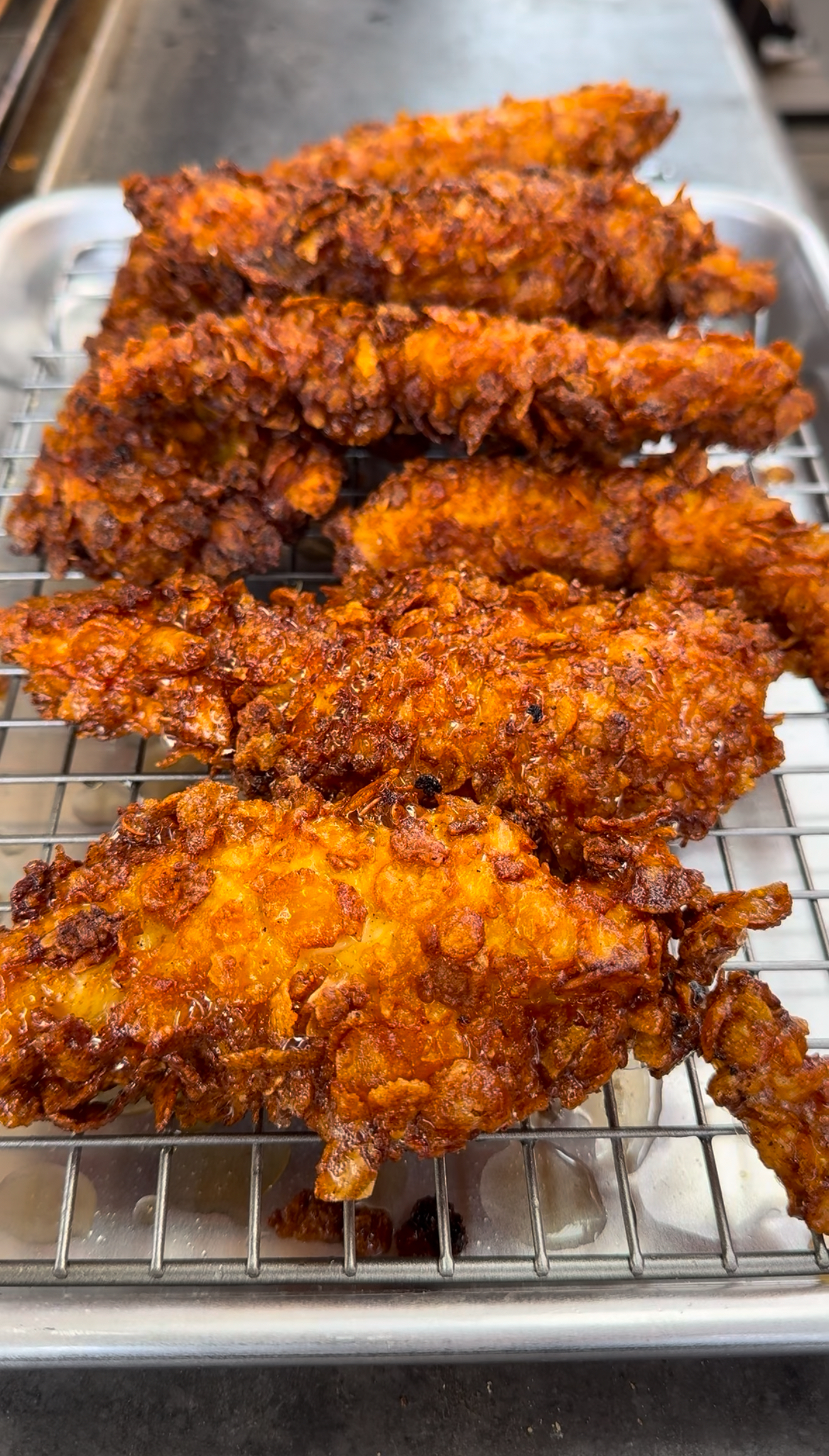 hot honey chicken tenders