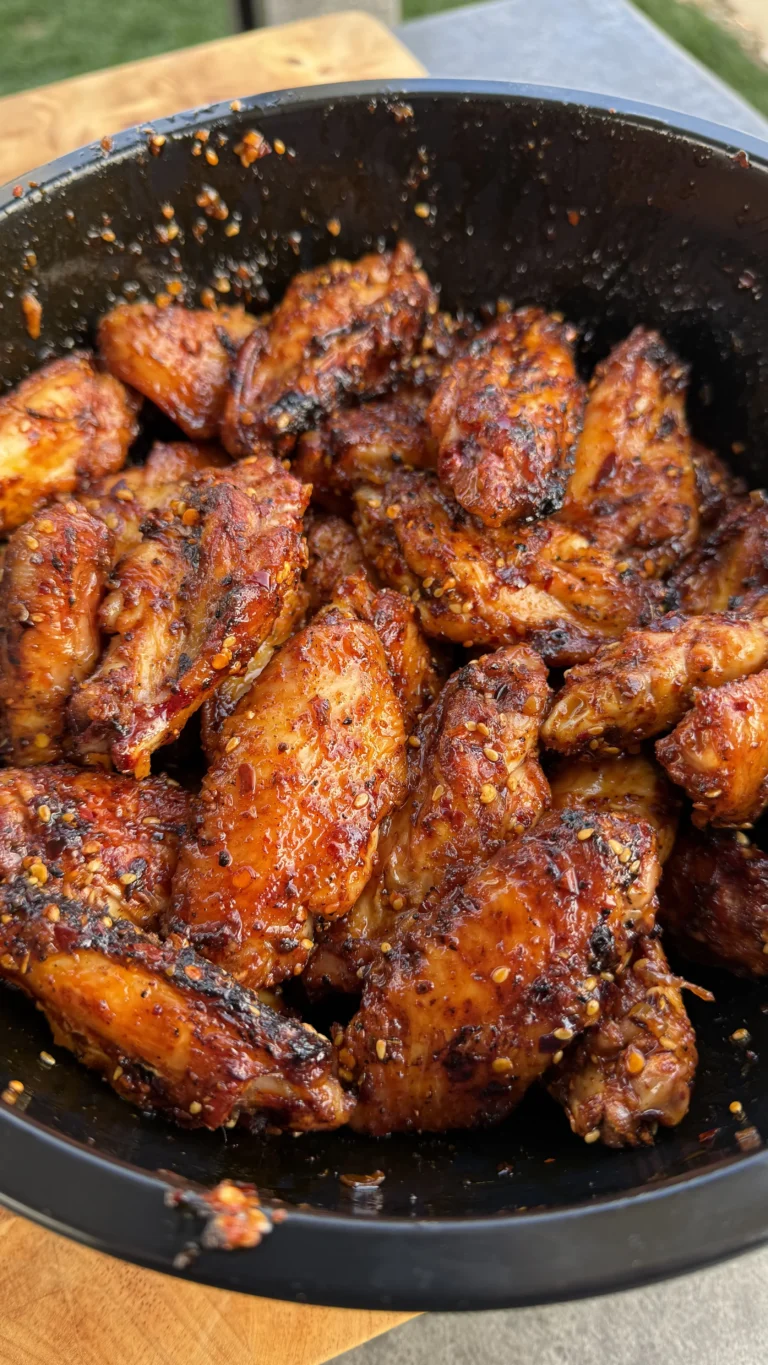 Chili Oil Grilled Chicken Wings