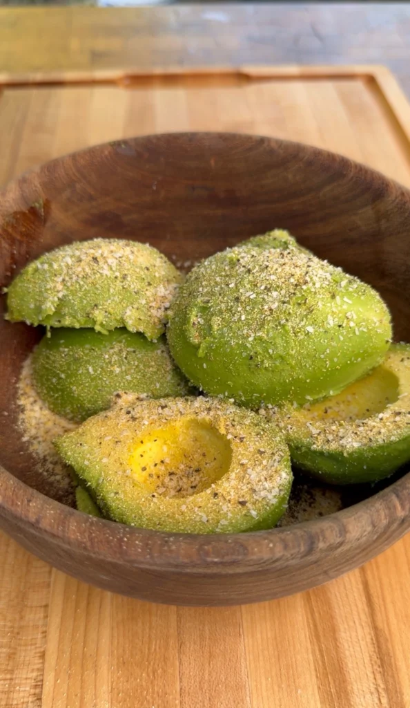 avocados in a bowl for guacamole