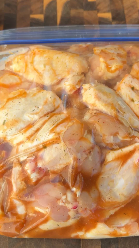 brining the chicken wings