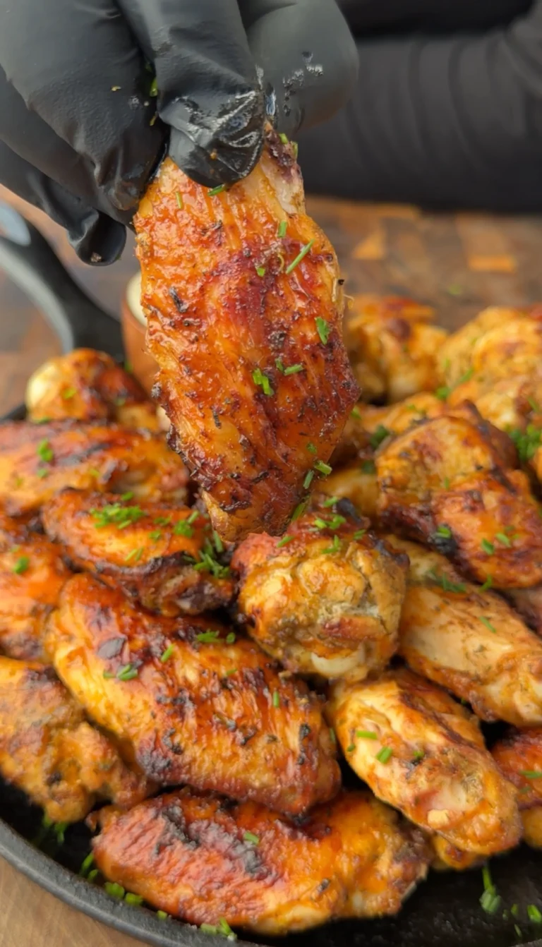 Pickle Juice Brined Chicken Wings