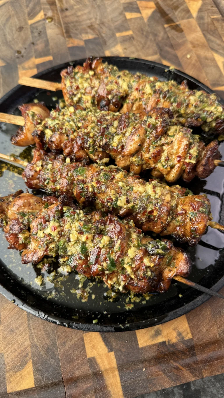 chicken skewers