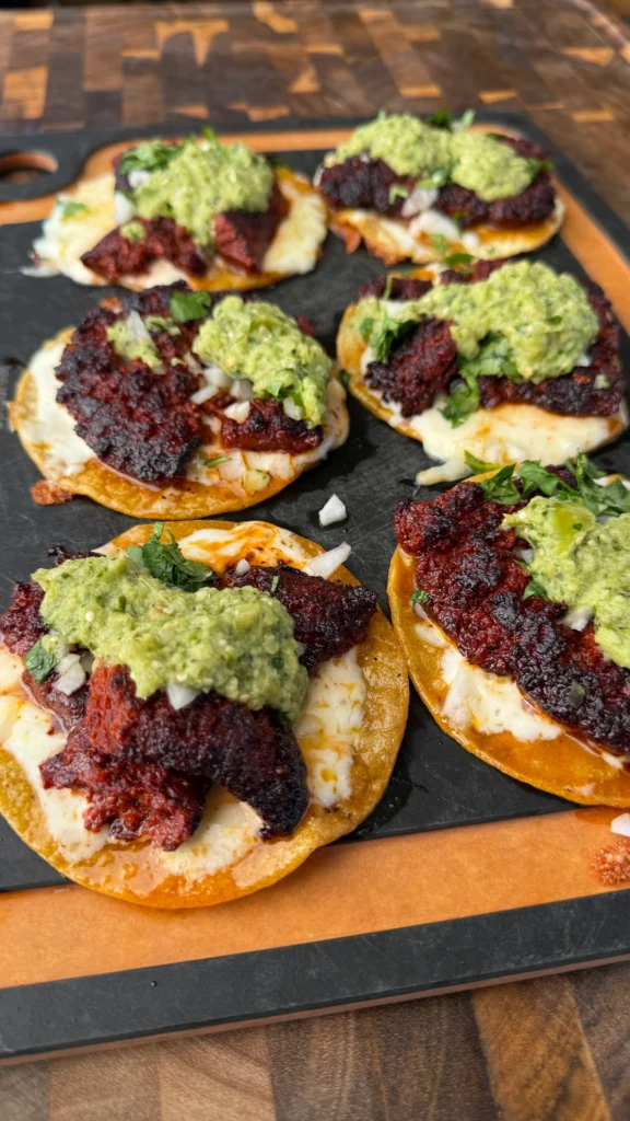 chorizo street tacos