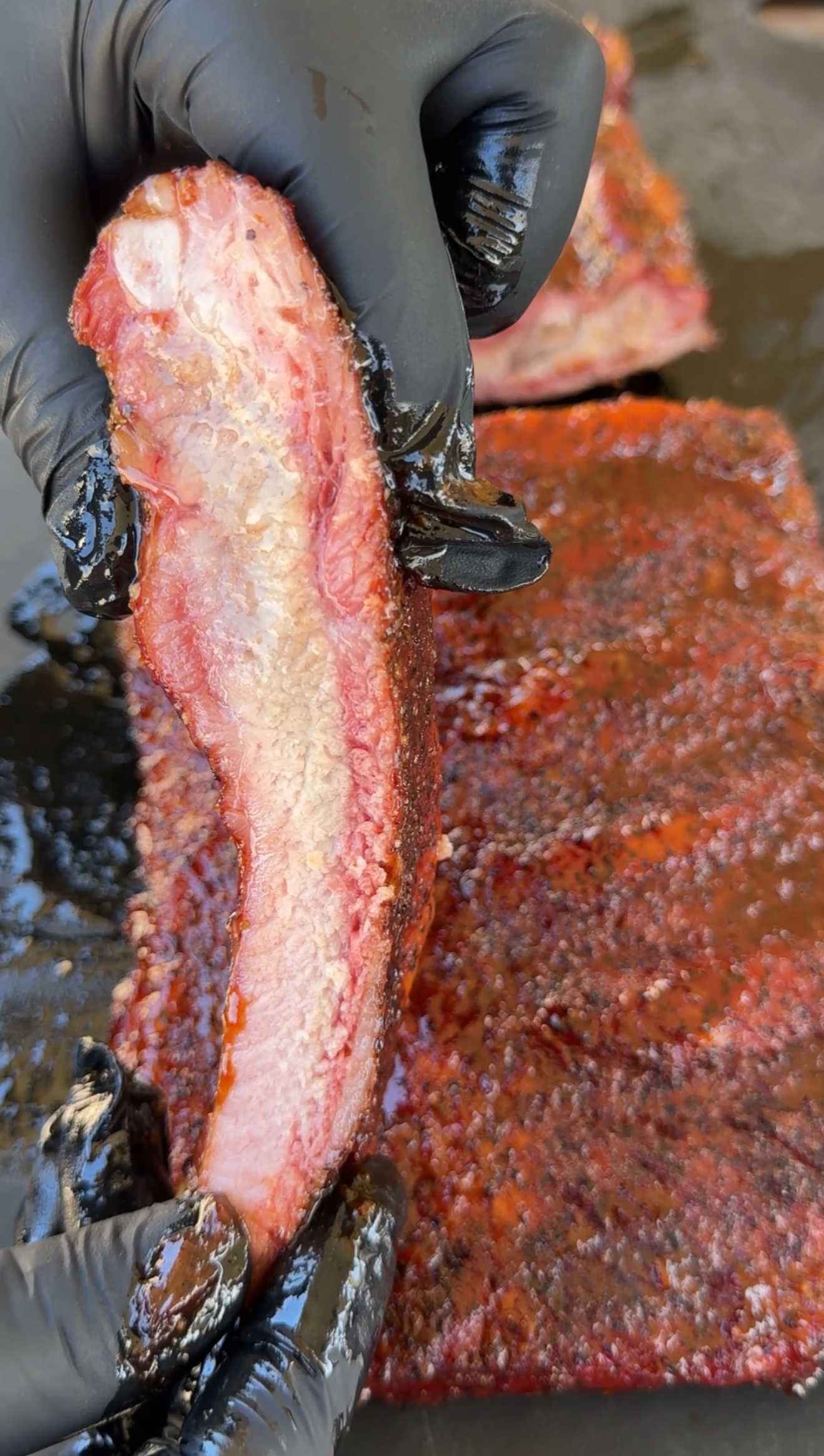 perfectly smoked st louis style ribs