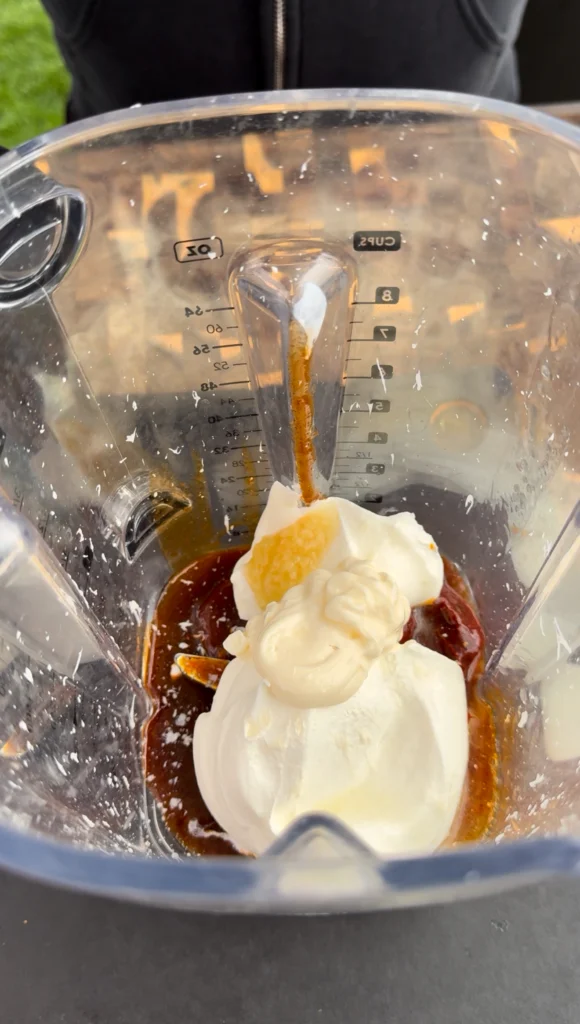 creating the smokey chipotle mayo 