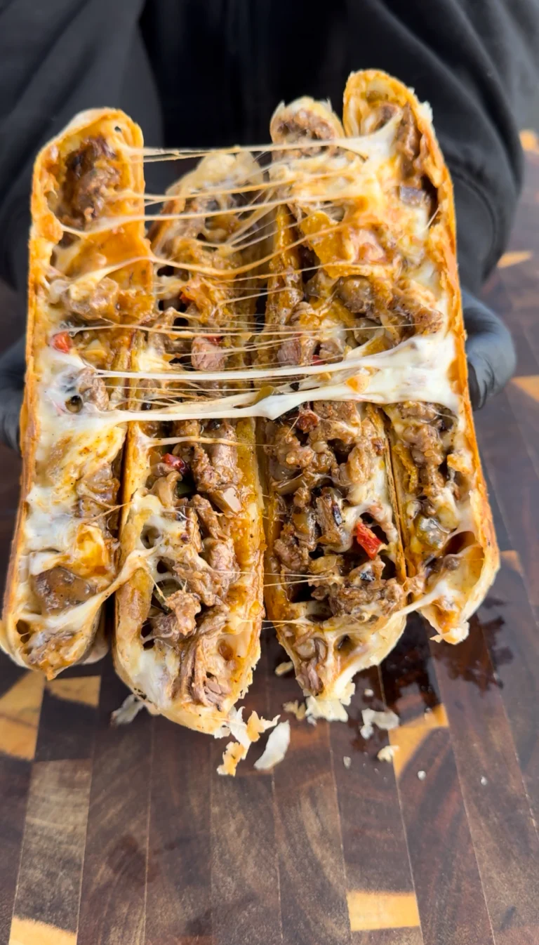 griddled cheesesteak crunchwraps