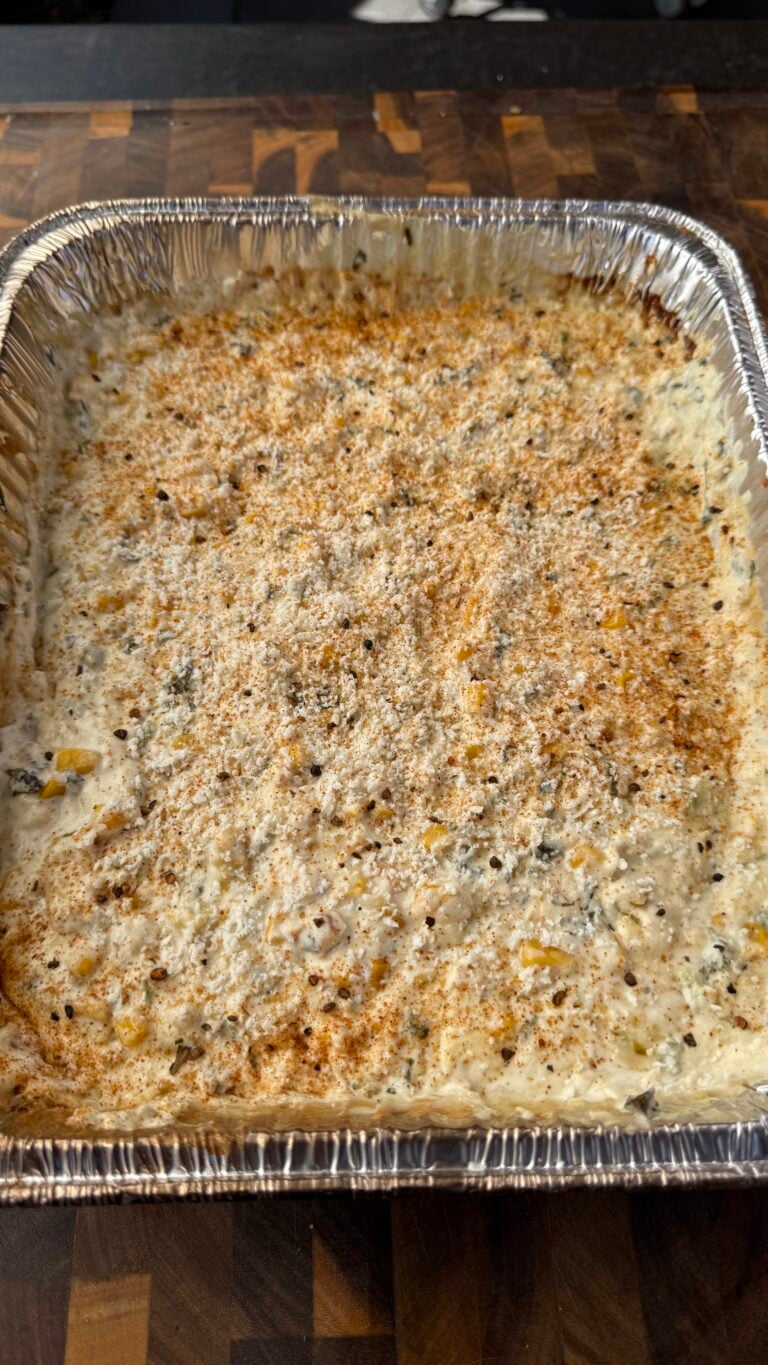 corn queso dip