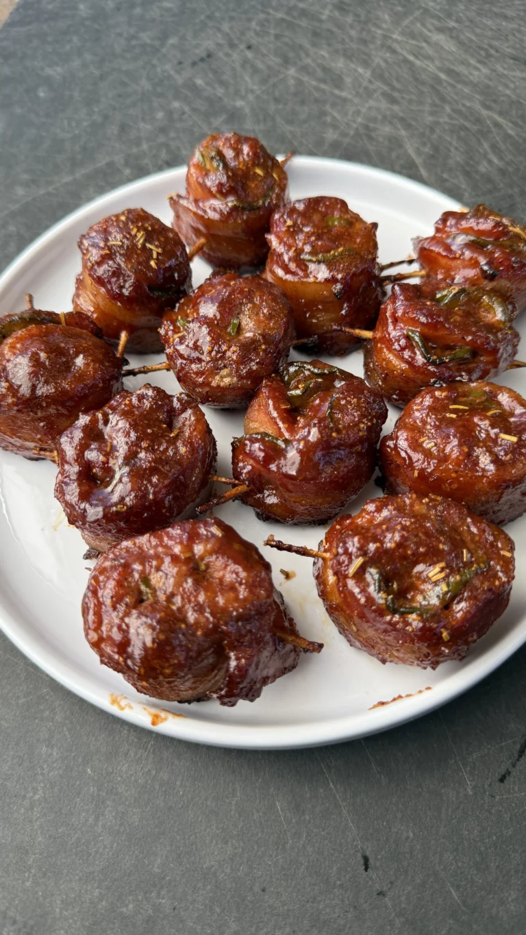 easy pinwheel recipe on a white plate