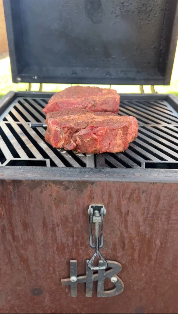 chuck roast on the smoker 