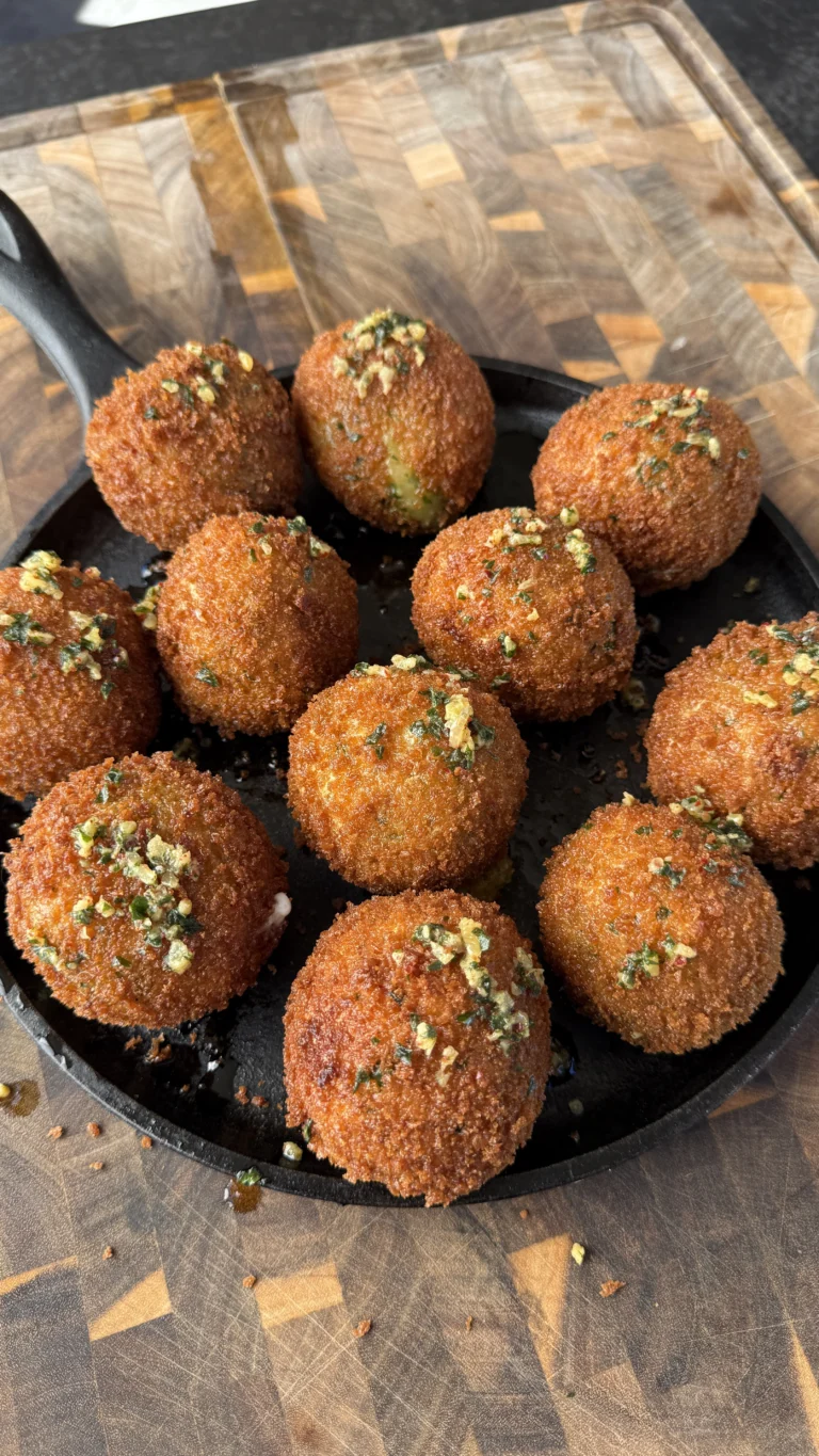 cheese stuffed croquettes