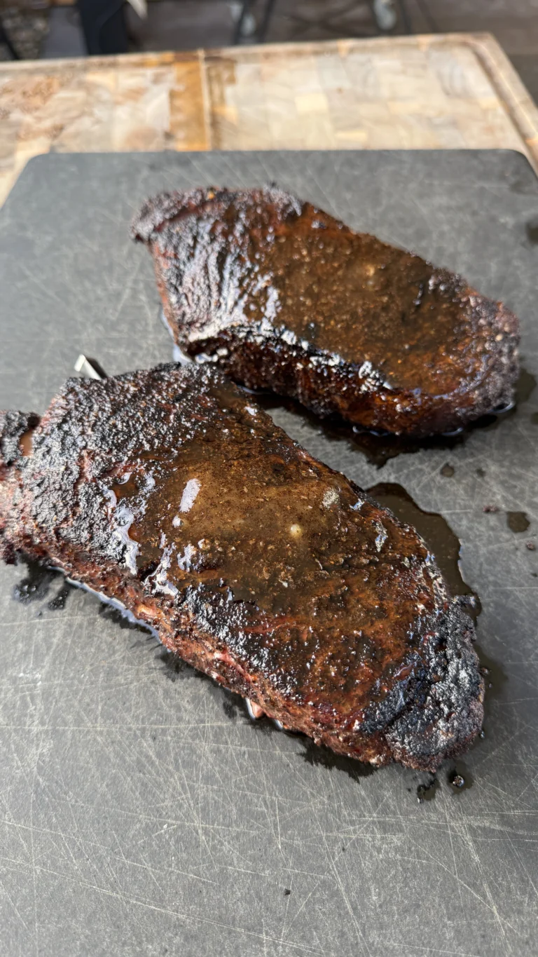 coffee strip steaks
