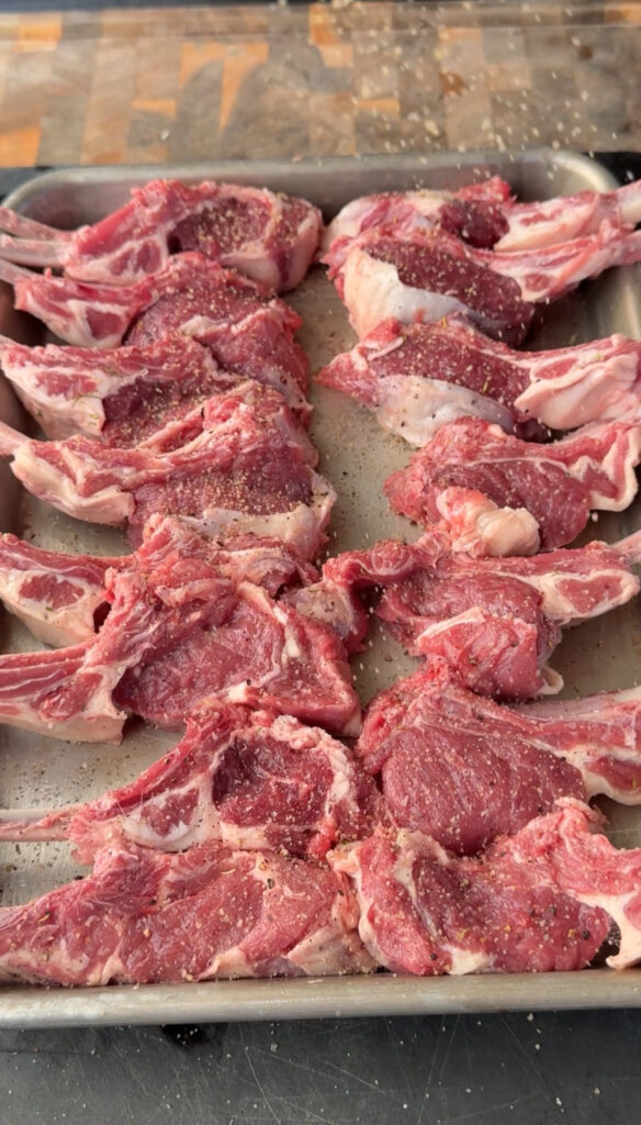 chopped lamb chops