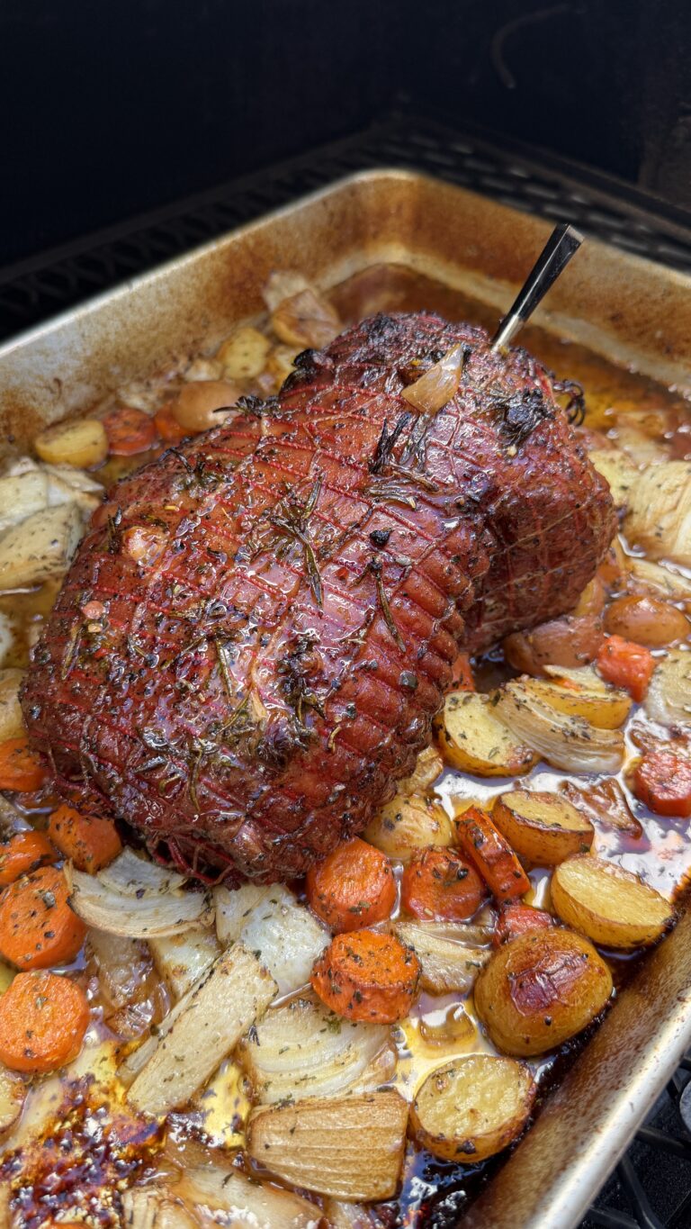 braised leg of lamb