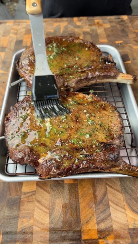 grilled cowboy steaks