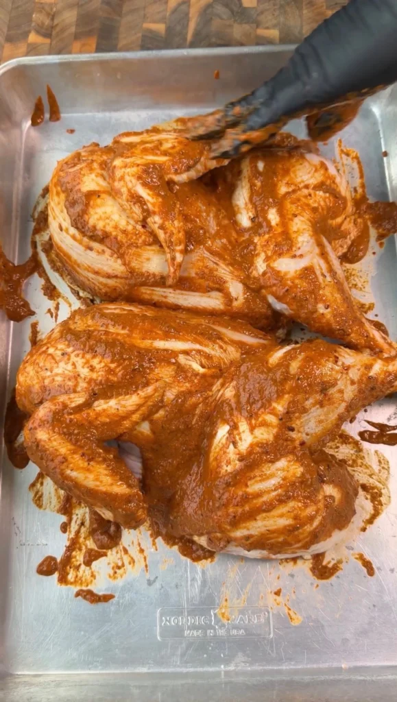 guajillo smoked chicken