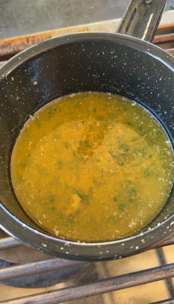 roasted garlic butter