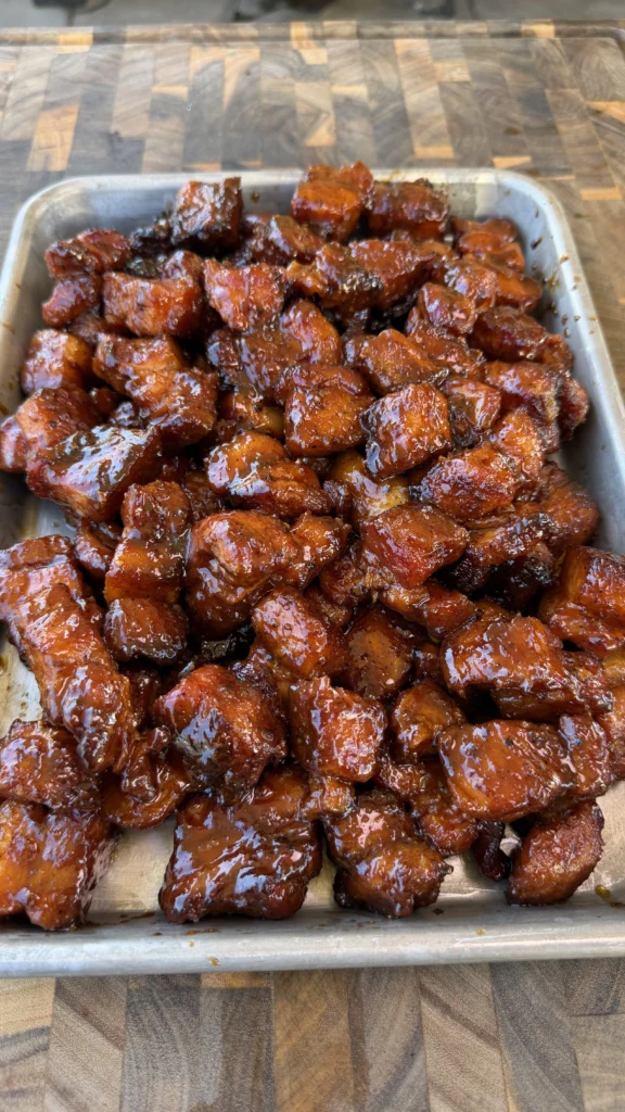 pork belly burnt ends