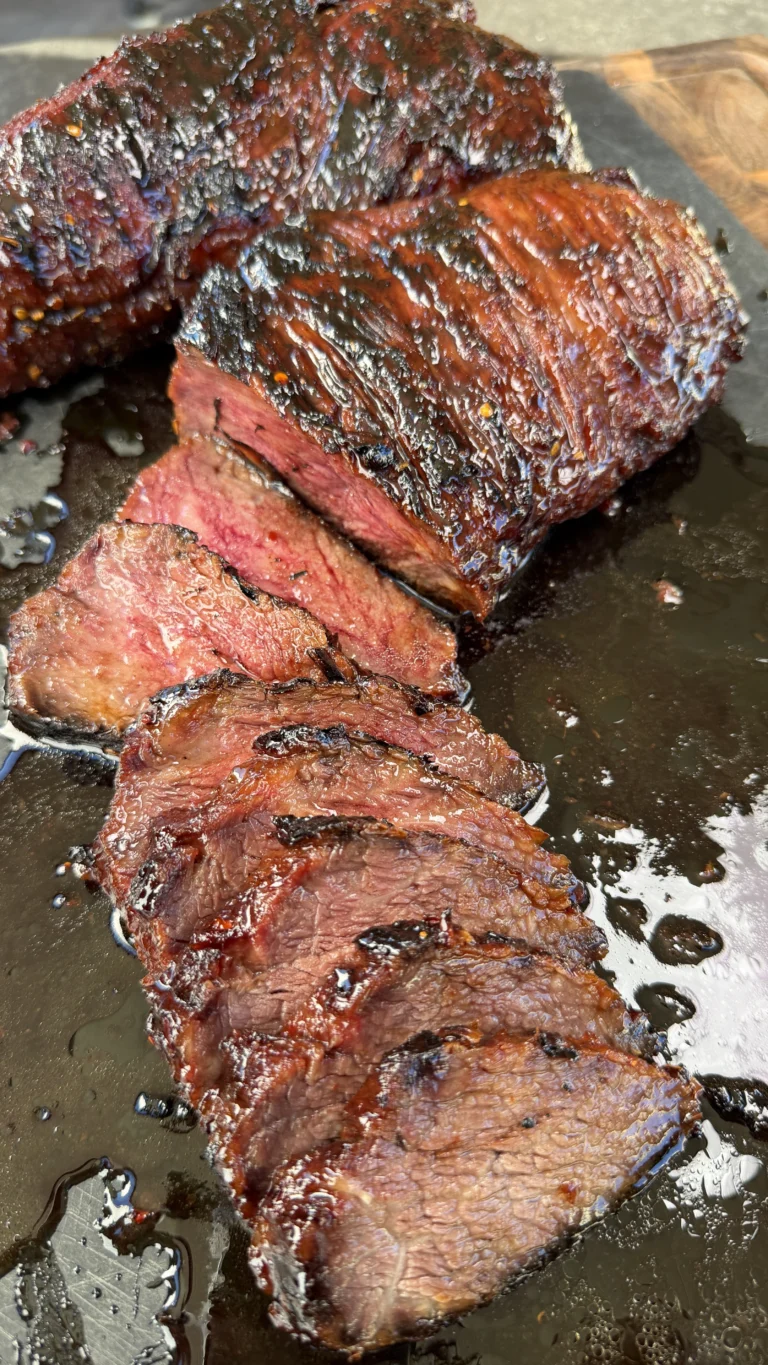 sliced tri tip