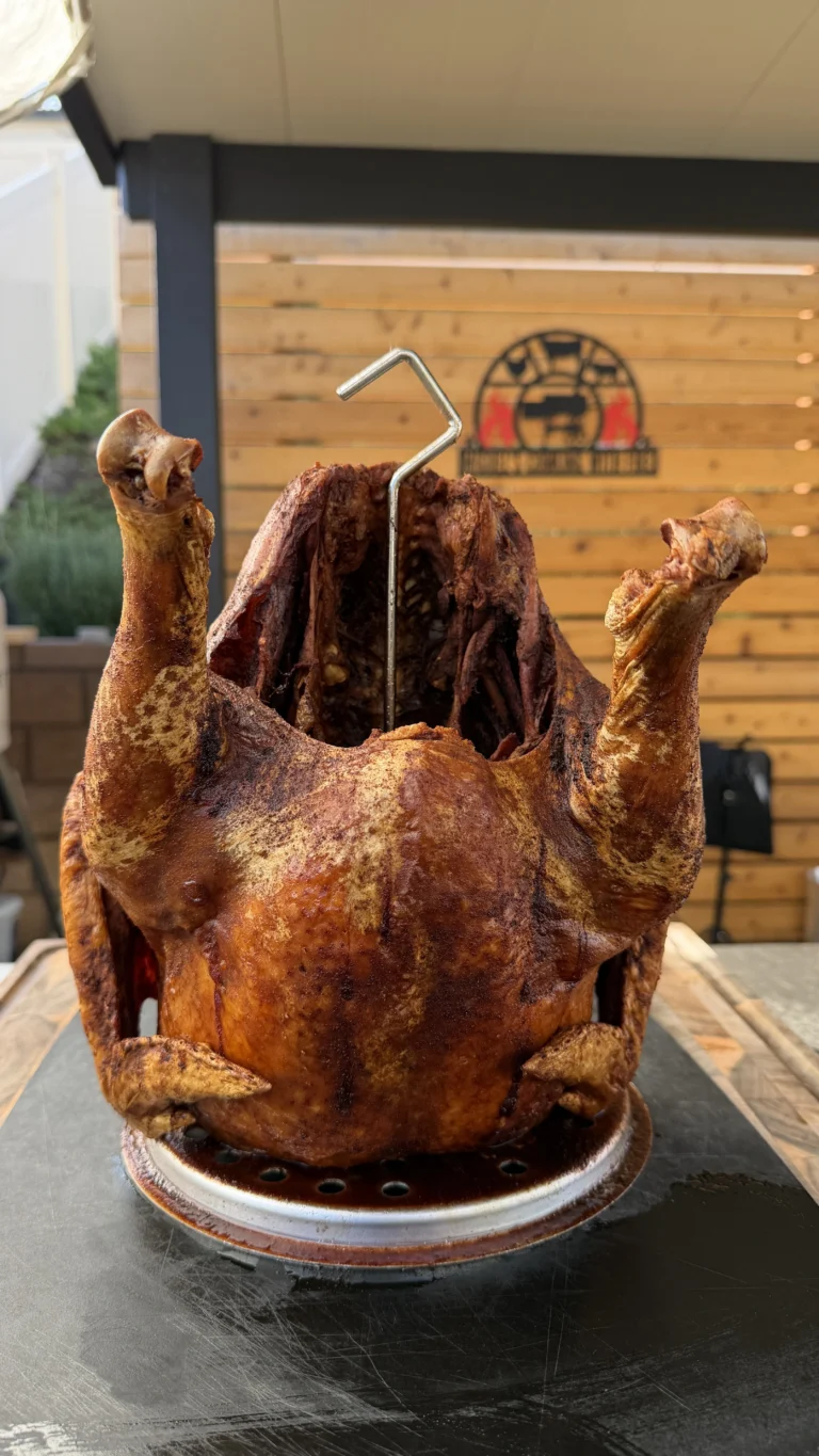 Brown Butter Garlic & Herb Injected Fried Turkey
