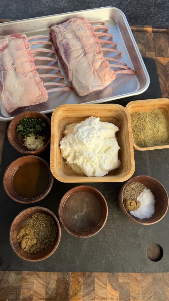 yogurt marinated lamb chop ingredients
