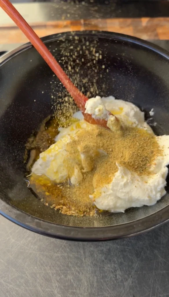 dipping sauce for the lamb chops