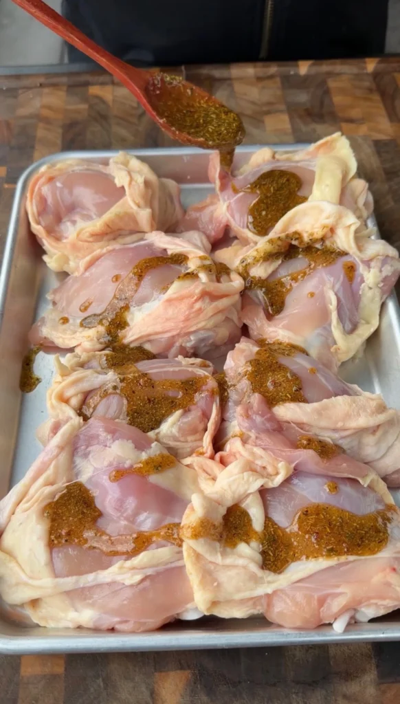seasoning under the skin