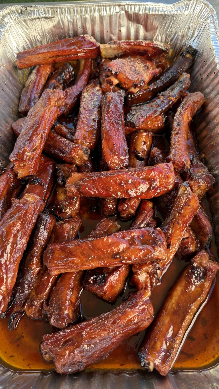 smoked party ribs recipe