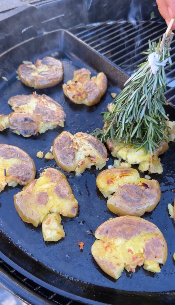 crispy maksed potatoes
