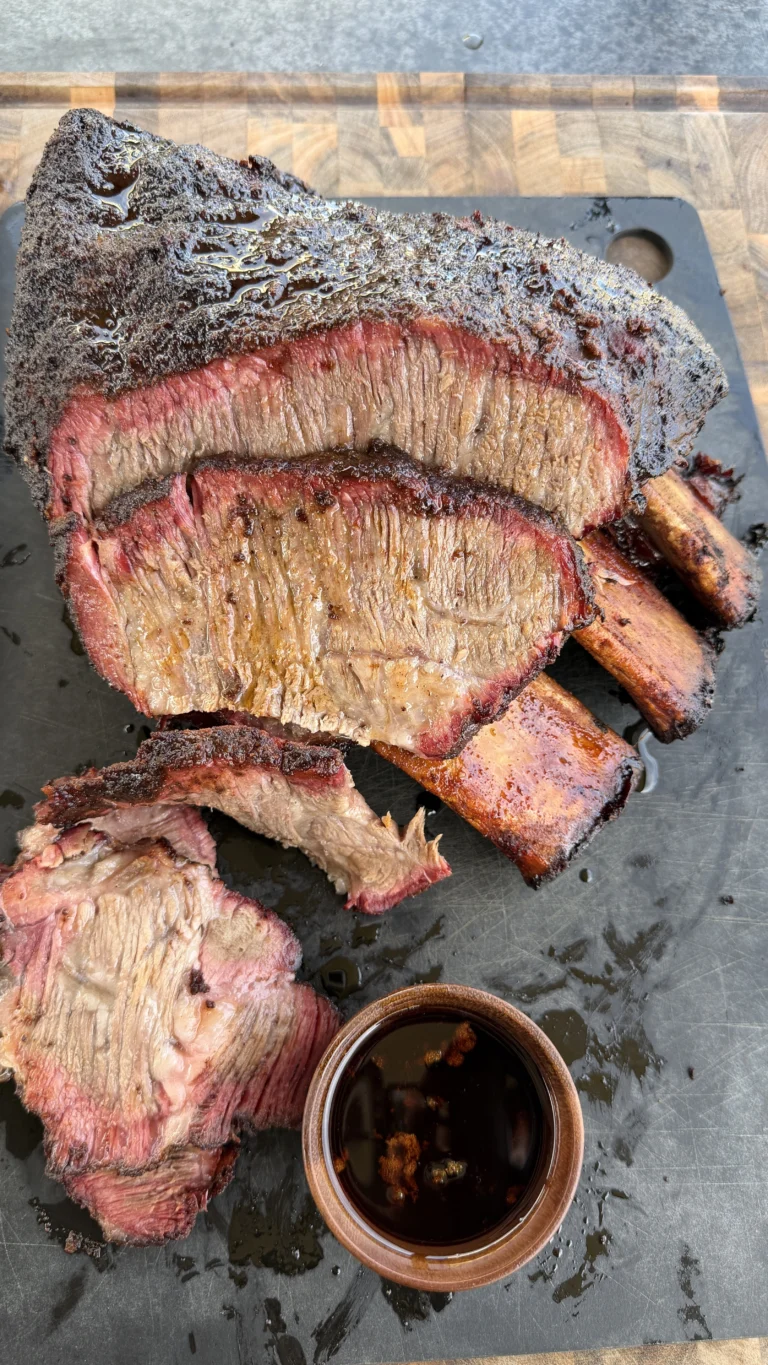 Chile Honey Glazed Beef Dino Ribs Recipe