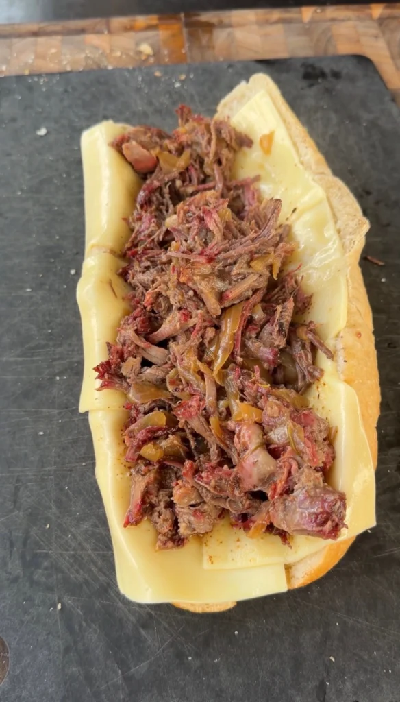 pulled beef sandwiches