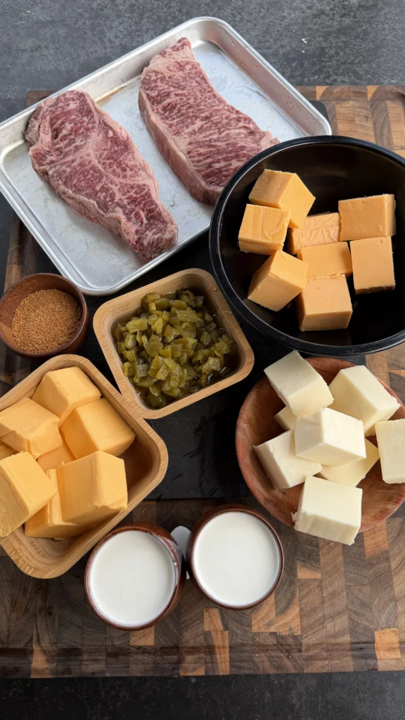 smoked queso ingredients