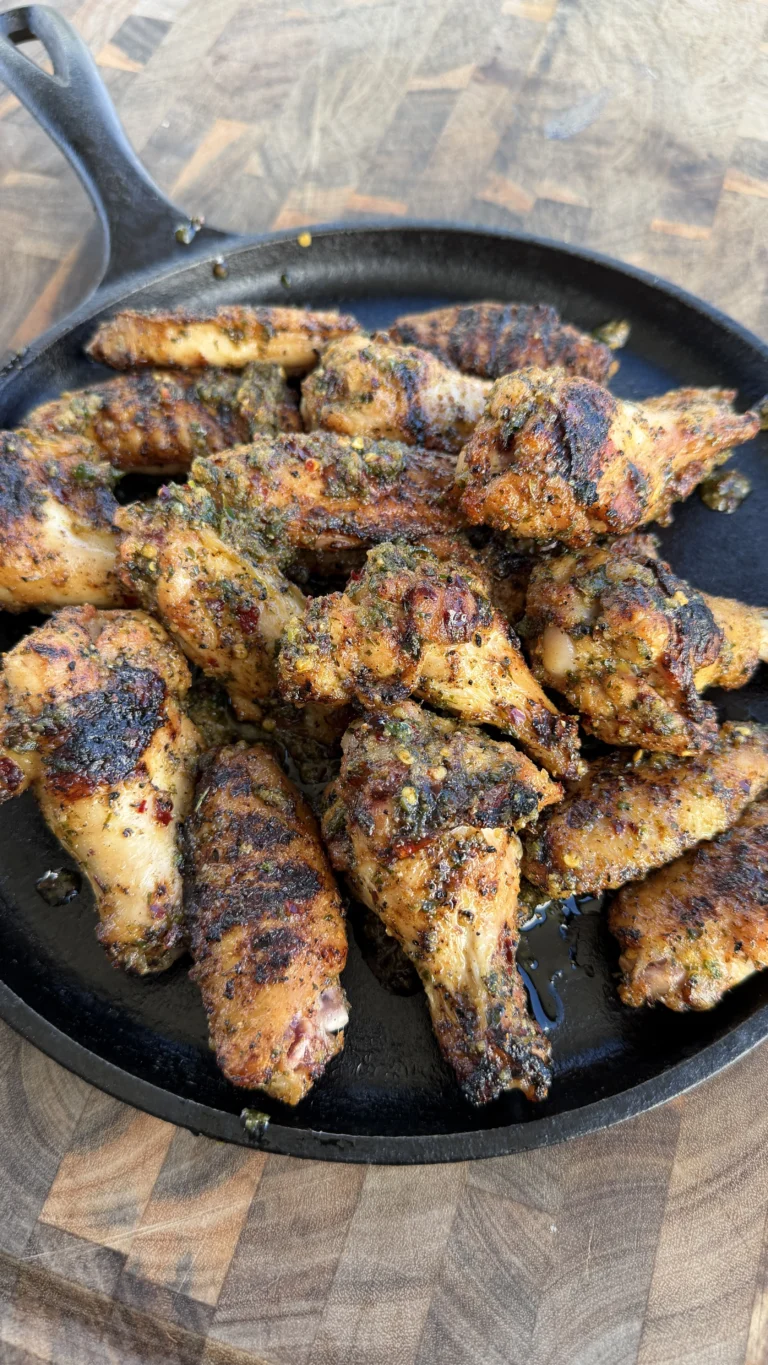 Grilled Lemon Pepper Wings