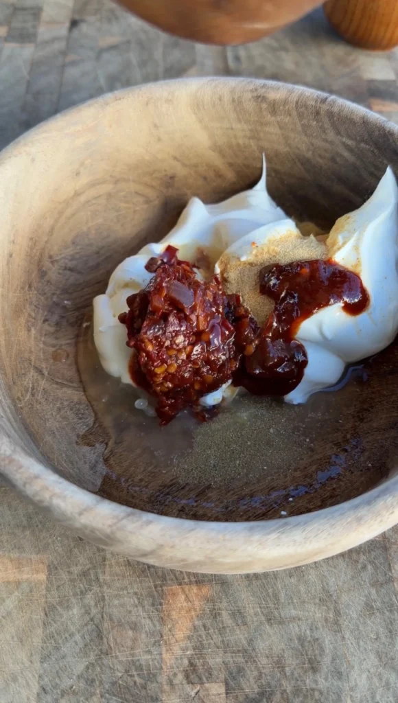 chipotle crema in a bowl