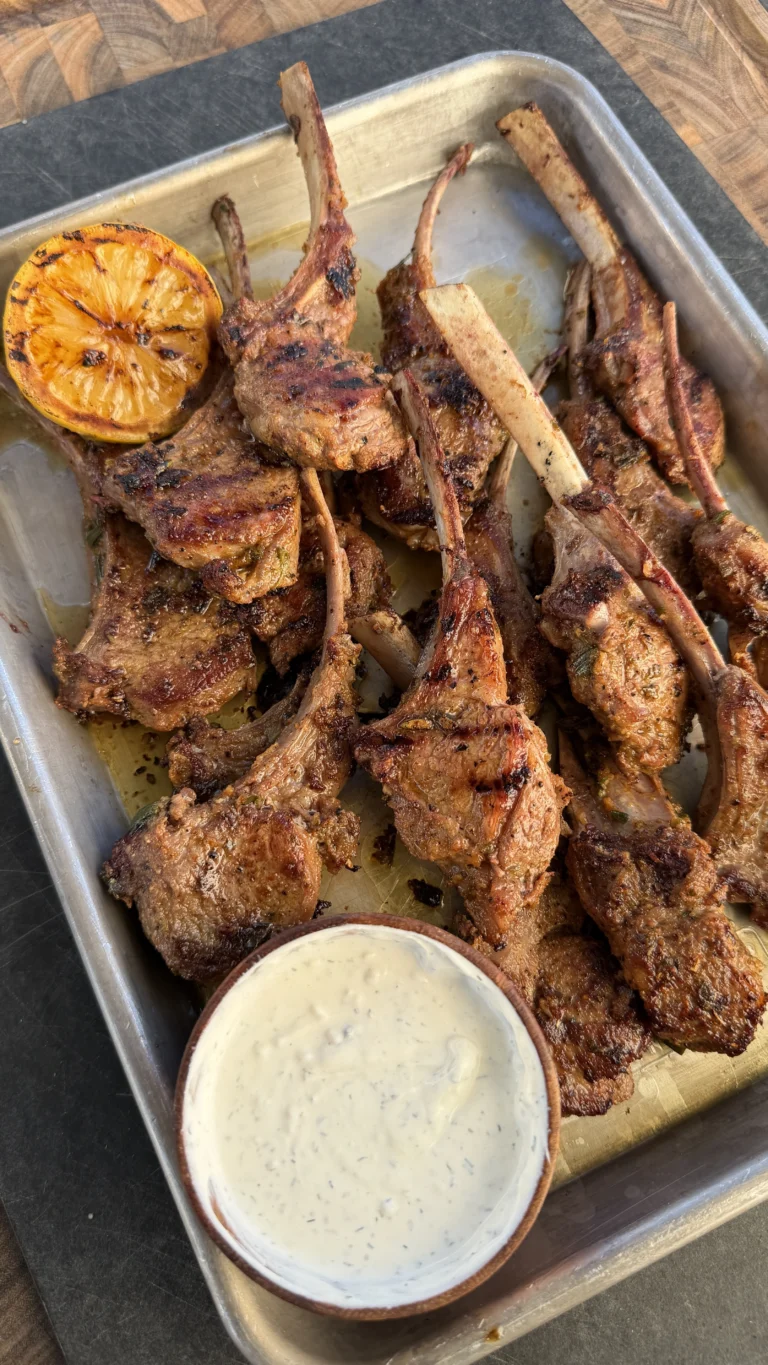 Garlic Rosemary Lamb Chops