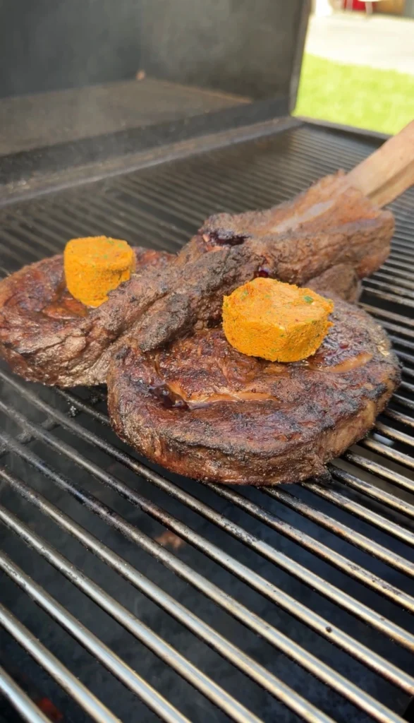 cowboy butter for the tomahawk recipe