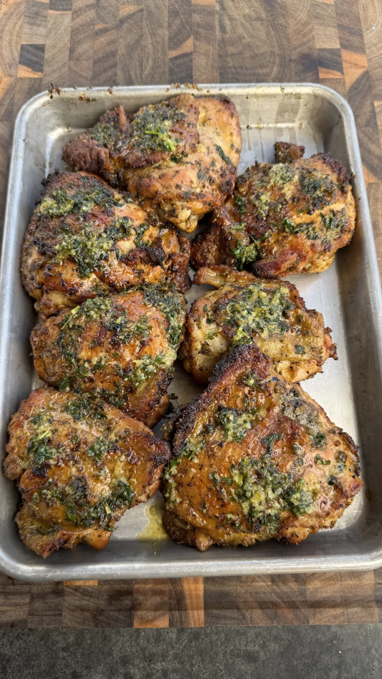 Wet Lemon Pepper Chicken Thighs Recipe