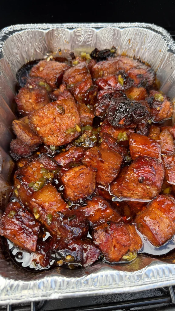 pork belly burnt ends