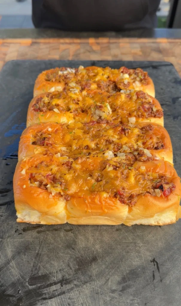 Chili Cheese Dog Sliders