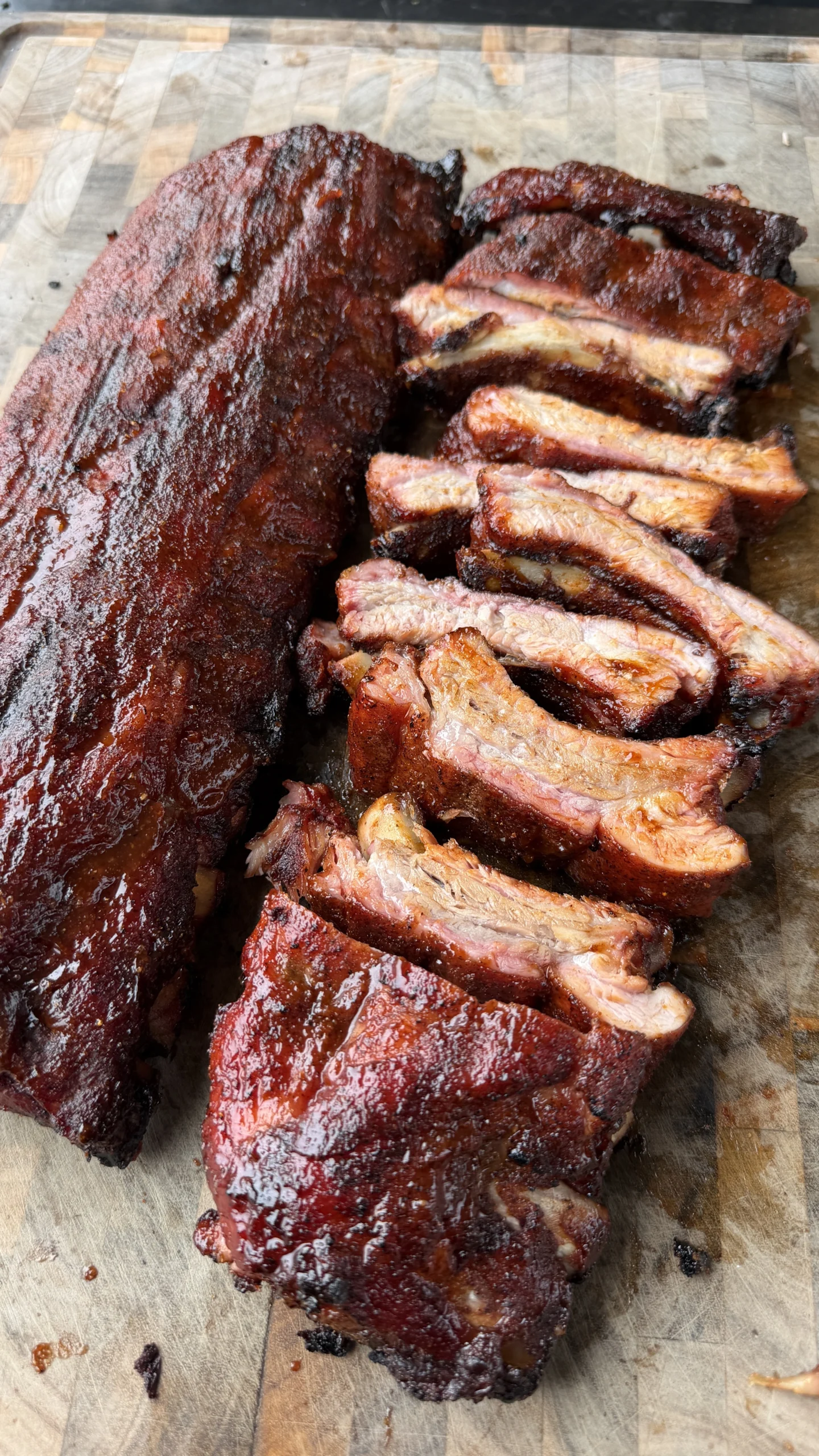 applewood smoked ribs