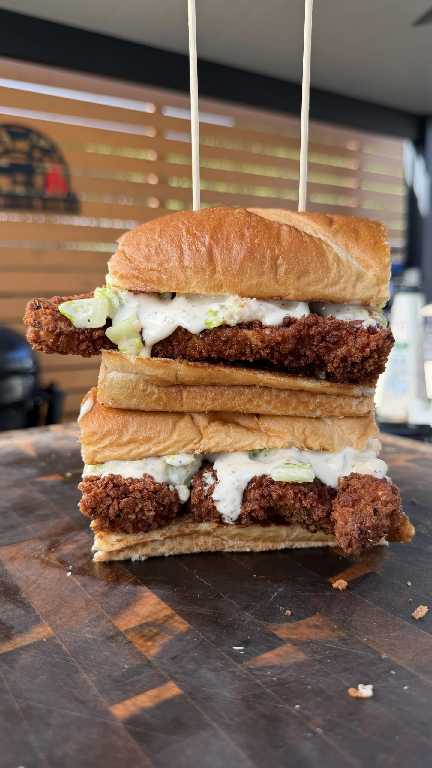 Crispy Chicken Caesar Sandwich