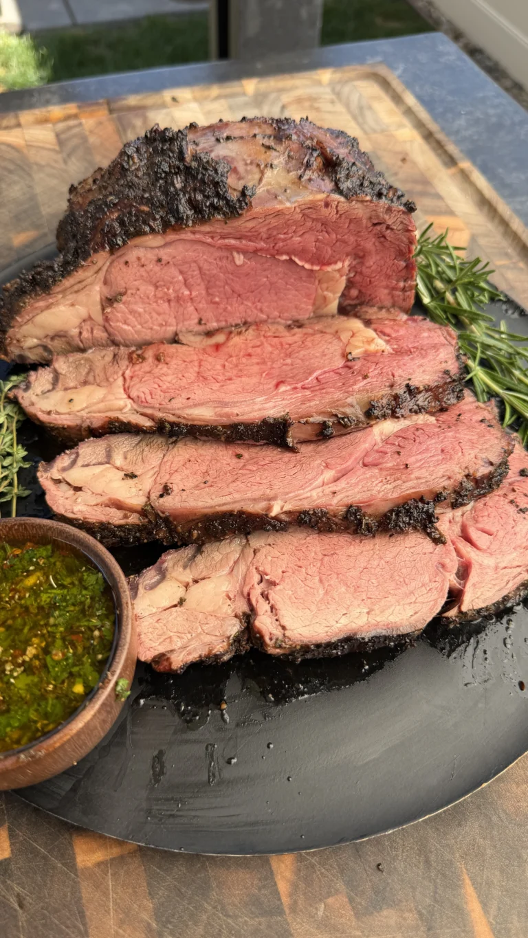 smoked prime rib